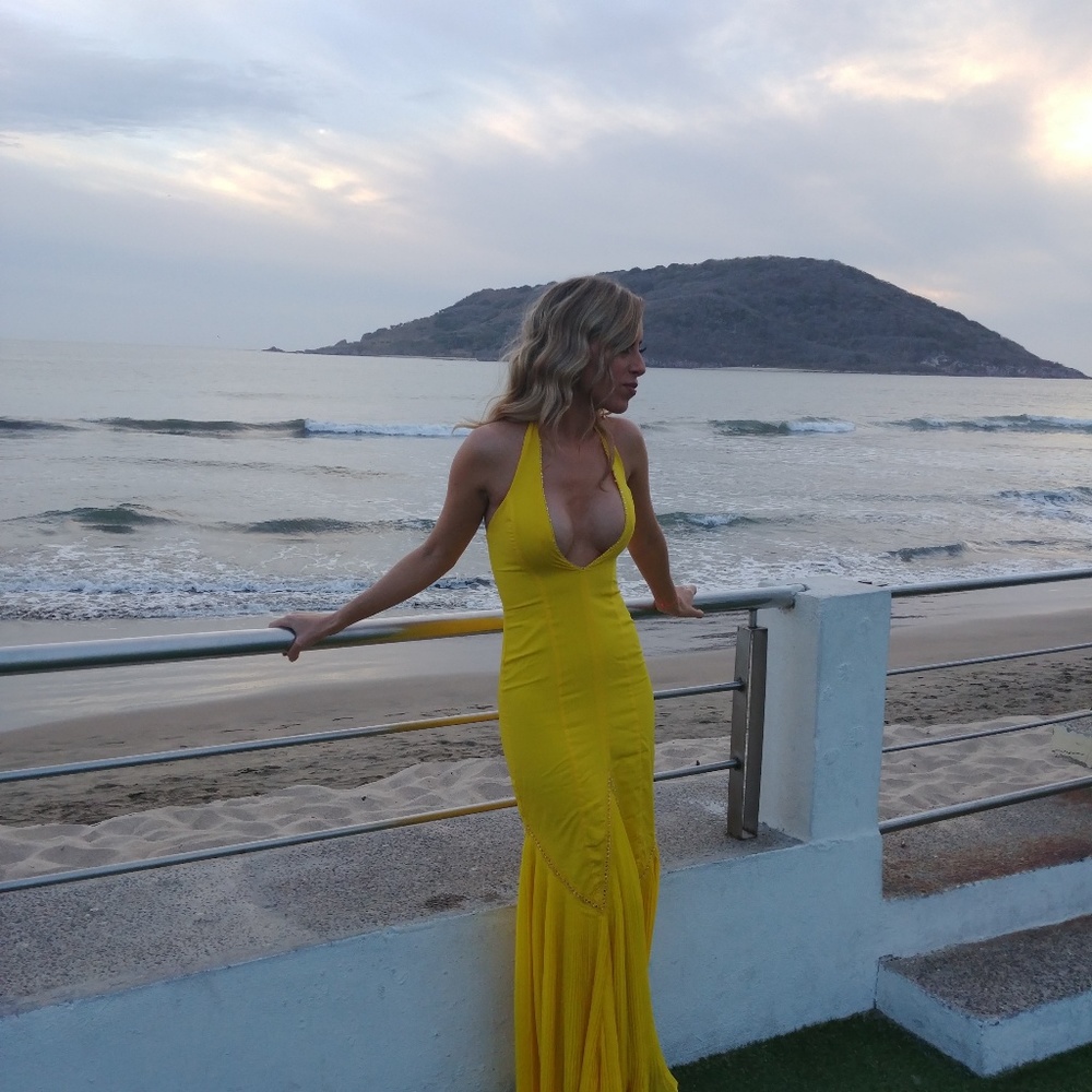Yellow dress (XS-S)